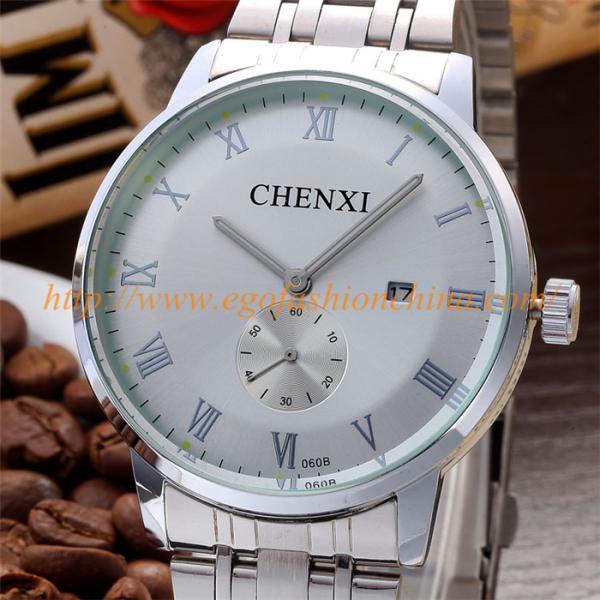 060B Stainless Steel Customized Watch OEM Watch Quartz Men Watch Gift Watches for Business