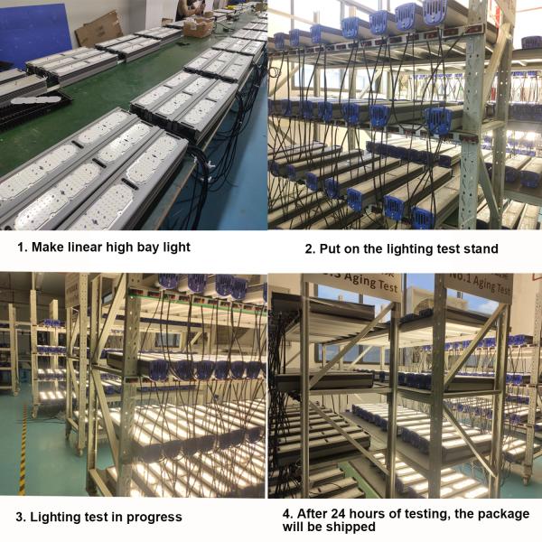 Professional Industrial LED Linear High Bay Light with Good Heat Dissipation Performance