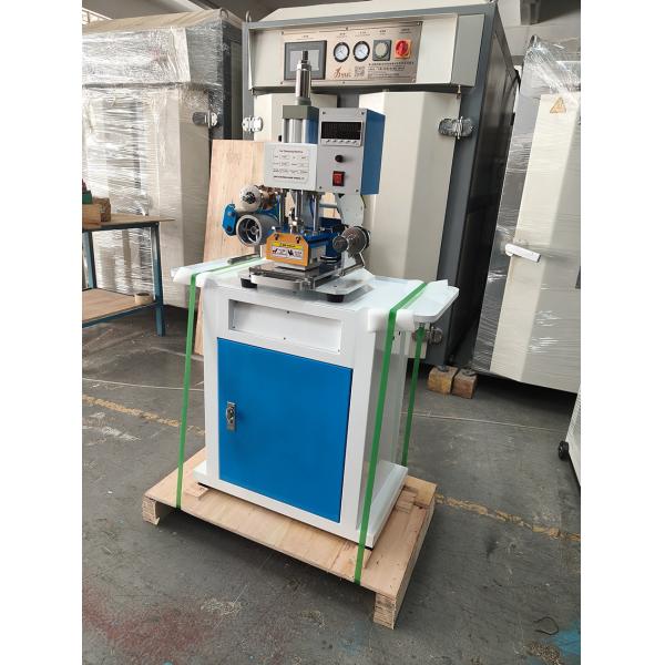 Pneumatic Leather Hot Foil Embossed Stamping Machine 80*90mm Logo Heat Press Machines