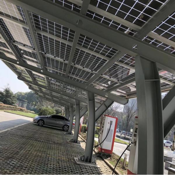 Solar Panel Parking Lot SP-1 Electric Vehicle Charging Parking Lot Multi Scenario Use