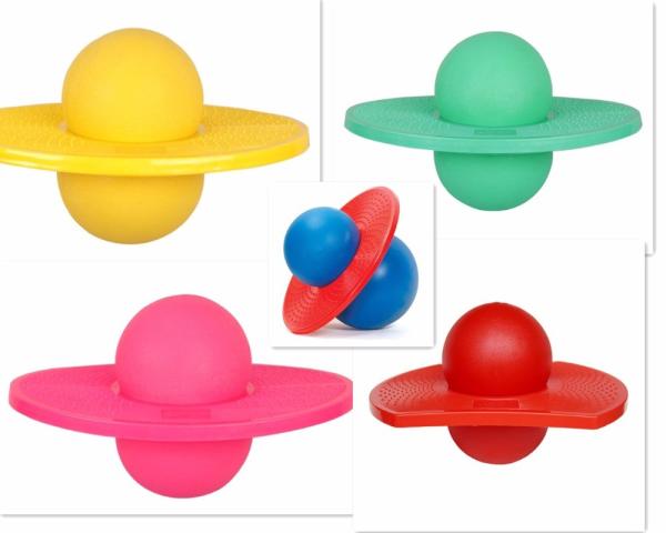 Inflatable Pogo Balance Ball Fun Hopper Sports With Large Pump Lolo Ball