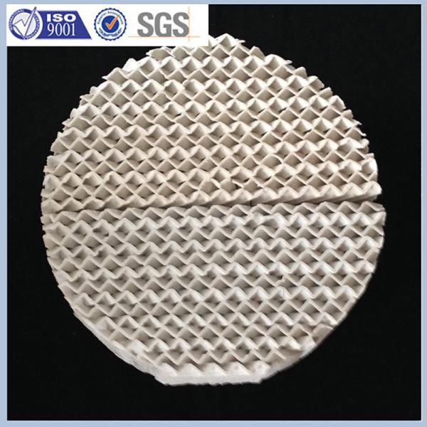 Distillation Column Packing Ceramic Structured Packing 500Y