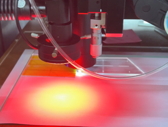 60W 80W Automatic Laser Cutting Machine Glass For Electronic Chip Glass Sapphire