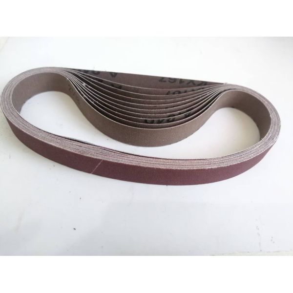 13 Inch Aluminum Oxide Abrasive Sanding Belt For Stainless Steel 2x72 Custom