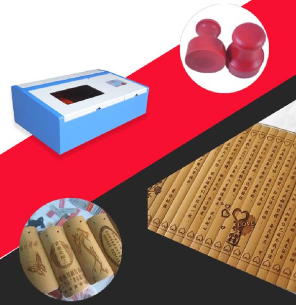 3020 Desktop 40W CO2 Laser Cutting Machine, Laser Engraving Machine With Up and Down Table