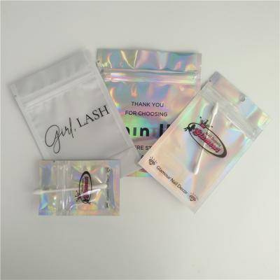 3 Side Seal Custom Printing plastic Sachet for Samples Cosmetics Packaging bags