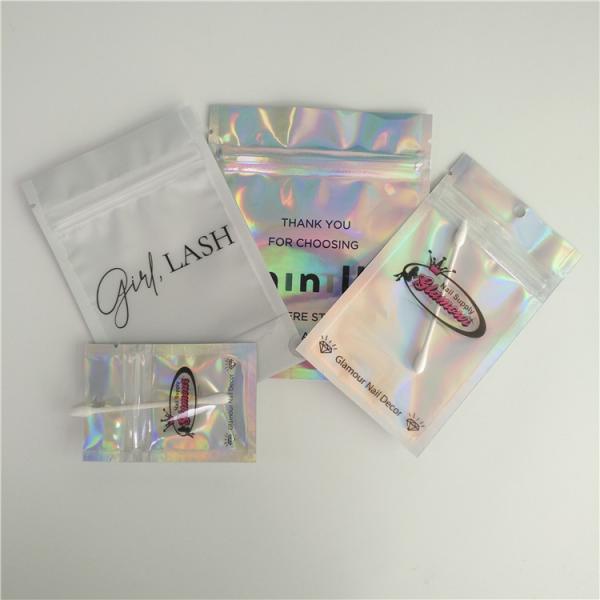 3 Side Seal Custom Printing plastic Sachet for Samples Cosmetics Packaging bags