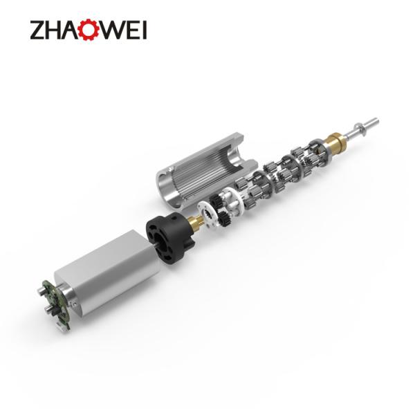 8mm Small Planetary Gear Motor 175rpm 600gf Cm Micro DC Brushed Motor