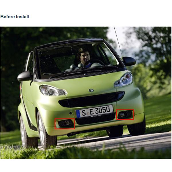 Smart fortwo front steering DRL LED Daytime Running Lights exporter