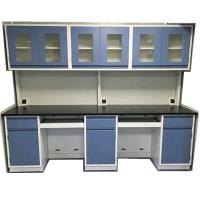 Full Steel Modular Lab Benches Hong Kong Scratch Resistant for School & Hospital Laboratory  Using