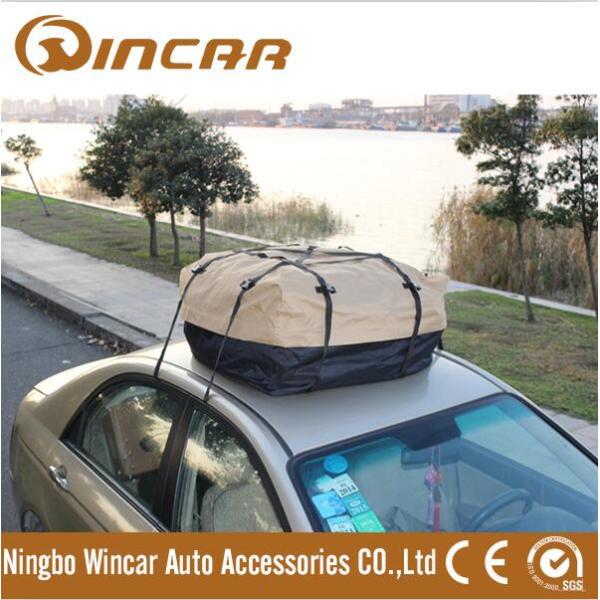 600D Oxford Fabric Car Roof Bag for Touring Travel,Car Roof Luggage Carrier