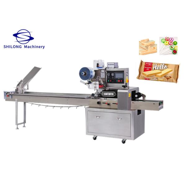 пакеты оболочки 230 подачи транспортера пакуя машины мешка подушки 280mm горизон