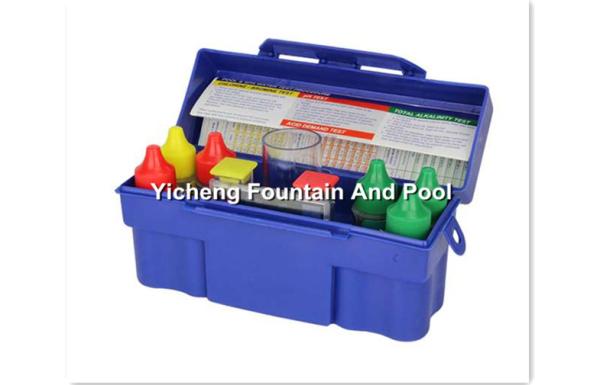 6 Bottles Swimming Pool Cleaning Products Test Kit For Estimating Acid