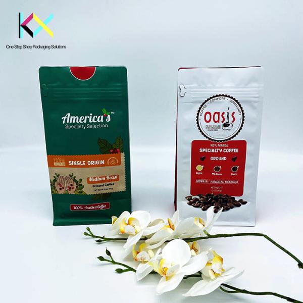 Customized VMPET Packaging Bags Digital Printed Food Pouched With Zipper