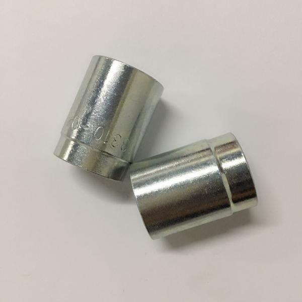 03310 Carbon Steel Crimp Ferrule Hydraulic Fittings 1/4 Inches
