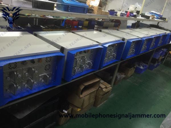 20 - 6000Mhz Waterproof Vehicle Bomb Jammer Full Band Frequency RF GPS Cell Phone Signal Jammer