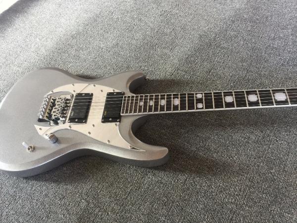 Top quality factory custom Silver Powder Mirror Panel High Quality Guitar/Anmiyue China Electric Guitar