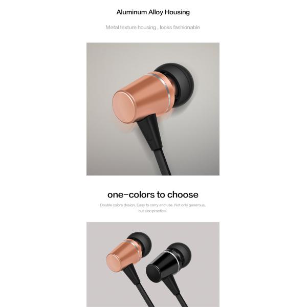 FCC Approved 10mW In Ear Wired Earbuds 1.2M For Cell Phone Laptop