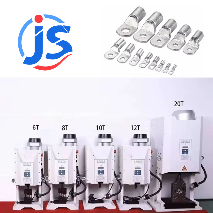 Industrial Terminal Crimping Machine Compact Cable Crimping Machine 3600W 12Ton Crimp Pressure