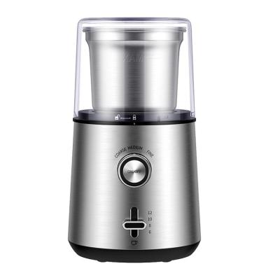 Fine Coarse Custom Coffee Grinder Auto Stop 6 - 12 Cups Easy Clean