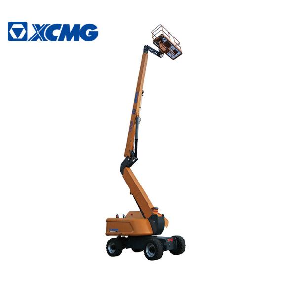Electric Hydraulic Telescopic Boom , Lift Platform Aerial Work Platform