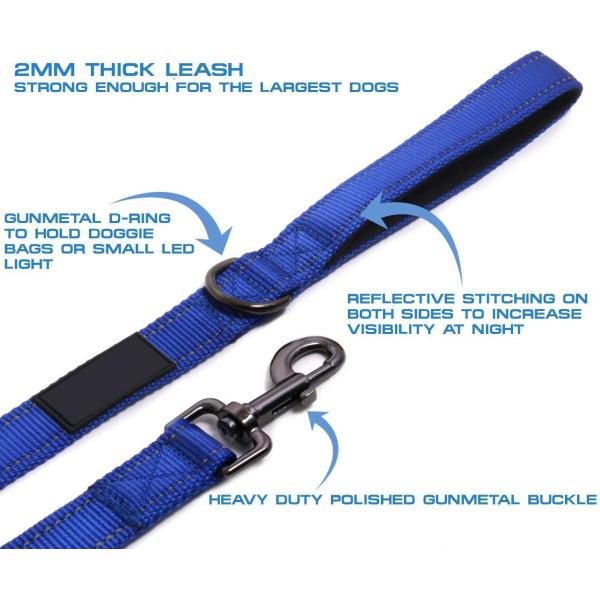 Широкой логотип бренда поводка собаки нейлона отражательной проложенный нежностью подгонянный доступный