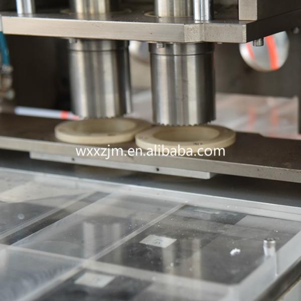 Professional Rotary Cup Filler And Sealer 6 Lanes Ce  Fda Iso Certification