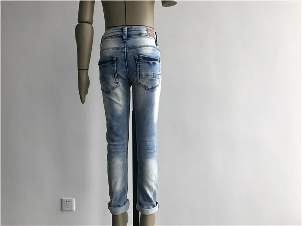 Custom Kids Denim Jeans / Stretch Denim Skinny Jeans For Boys TW 77327 TW 77328