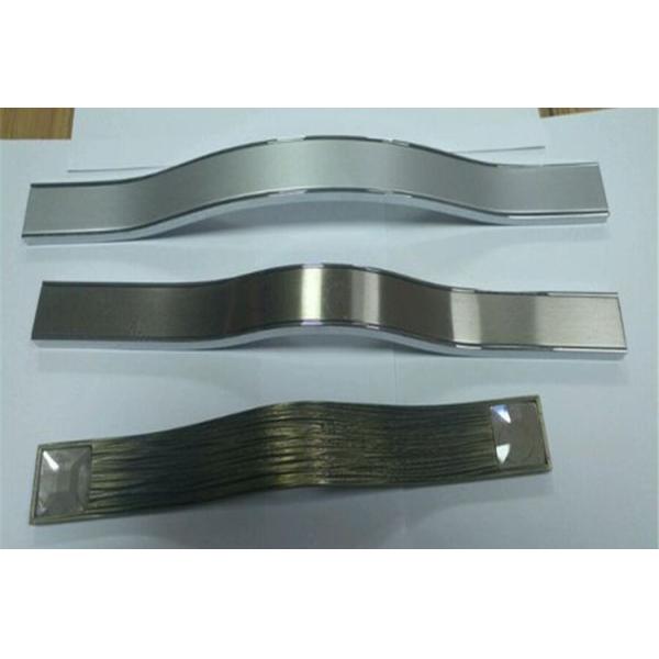 Shining Polishing Finish Aluminium Extrusion Profiles / Aluminum Profile For Kitchen Cabinet