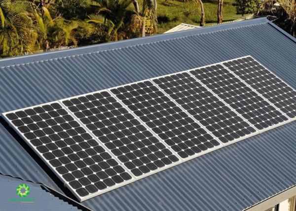 Commercial Solar Metal Roof Clamp with Great Flexibility 100KW Solar System for Home
