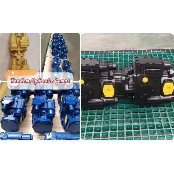 Compact And Powerful Tandem Hydraulic Pumps For Closed Circuit Systems