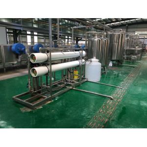 Bebida segura estável que mistura-se e linha de empacotamento intensidade do trabalho do ponto baixo