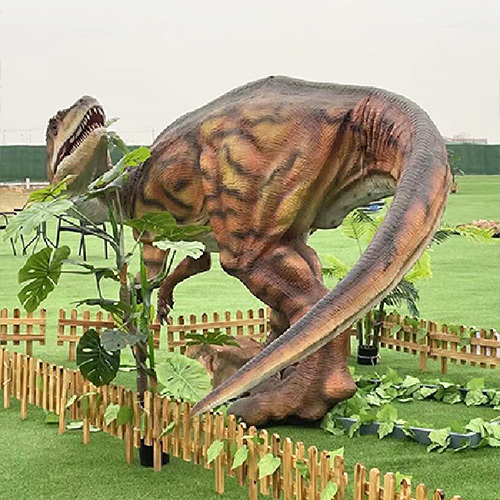 Outdoor Dino Park Animatronic Dinosaur Sculpture Allosaurus Model