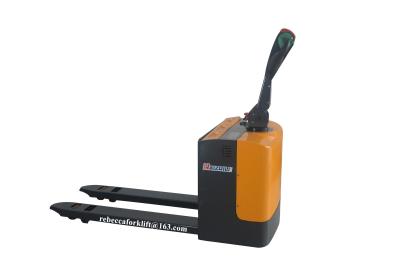 1500kg Warehouse Lift Truck , Electric Power Pallet Jack With Horizontal Drive Wheels