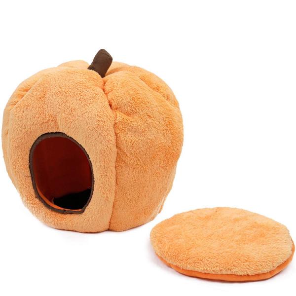 2021 Factory customization High Quality Cats Dogs Cave Washable Pets Bed Luxury Pumpkin Pets House