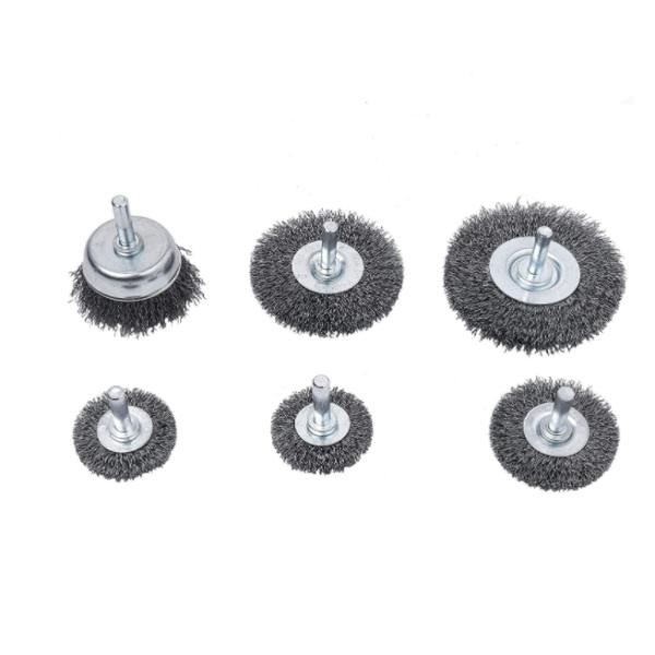 M10 Grinding Steel Wire Cup Brush 2.5cm 1 Inch Wire Wheel