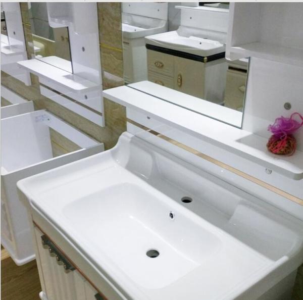 80 X48/cm PVC bathroom cabinet / wall cabinet / hung cabinet / white color for bathroom
