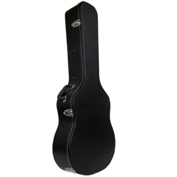 Road Runner Leather Deluxe Wood Dreadnought Acoustic Case