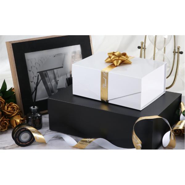 Matte Black Glossy black Magnetic Lid Gifts, Crafting, Cupcake, Candy, Bridesmaid Proposal Boxes Easy Assemble Boxes