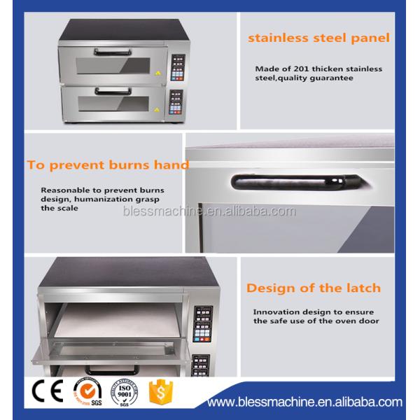 Low Investment Stainless Steel Bakery Oven Prices with User-Friendly Design and Baking
