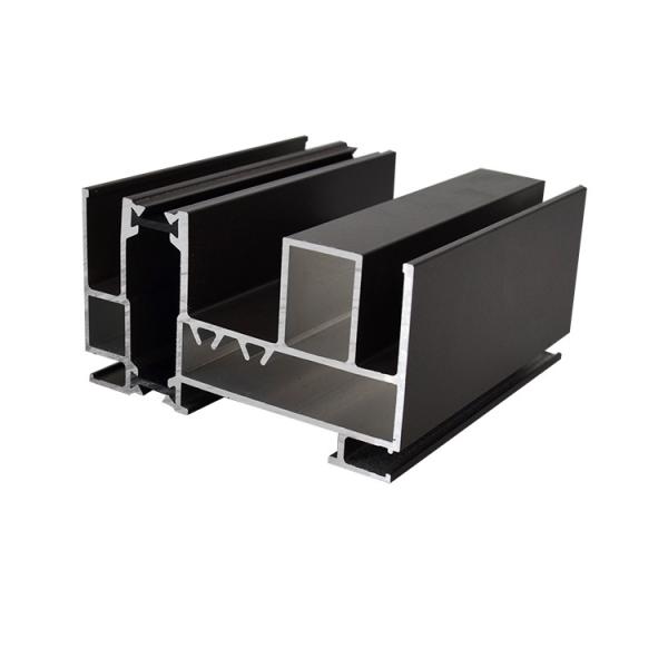 Powder Coating Extruded 0.7mm T8 Aluminium Alloy Door And Window