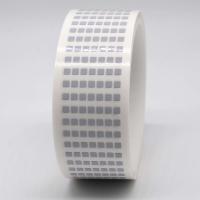 Étiquette de polyimide résistante à haute température blanche mate de 3 mm x 3 mm 1 millimètre