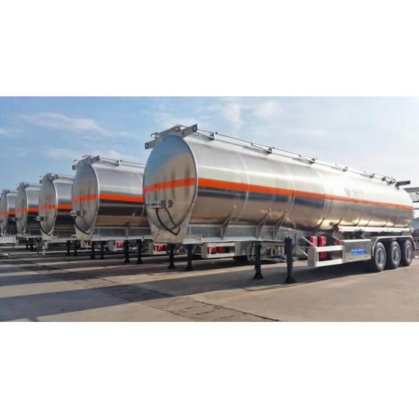 CIMC Road Aluminum Fuel Tanker Trailer 42000 Litres