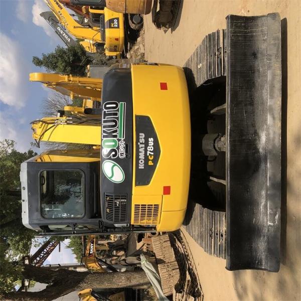 Japan Used Komatsu PC78 Mini Excavator Original Hydraulic Valve Transport Height 2.5m