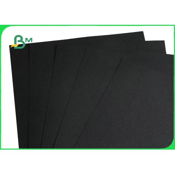 300gsm 350gsm Black Color Paper For Photo Albums Good Folding Resistance