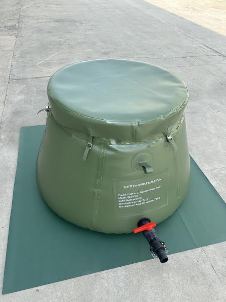 Expandable Water Bladder 100cm X 50cm X 30cm 6 Years of Long-Lasting Water Storage