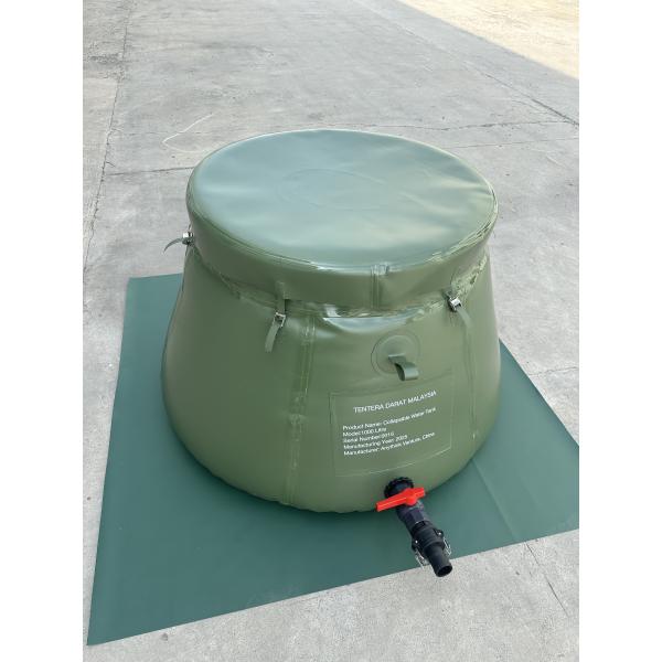 Temperature Range Minus 20 to 70 Degrees Flexible Water Tank Construction Life Time 3 to 5 Years Perfect for Temporary Water Storage