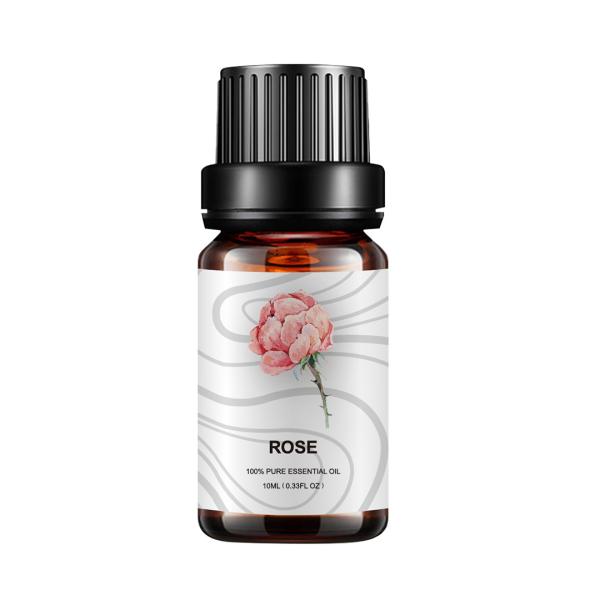 Skin OEM Essential Oil Cosmetic Aromatic 100% Pure Rose Essential Oil