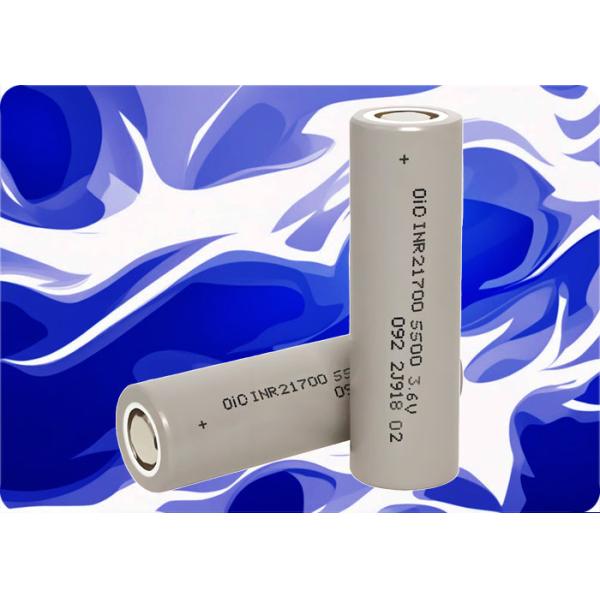 3.6V 5500mAh 21700 Li-Ion Battery -40°C to 60°C 600 Cycles