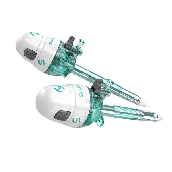 Single Use Trocar With No Blade Laparoscopic Instruments 10mm